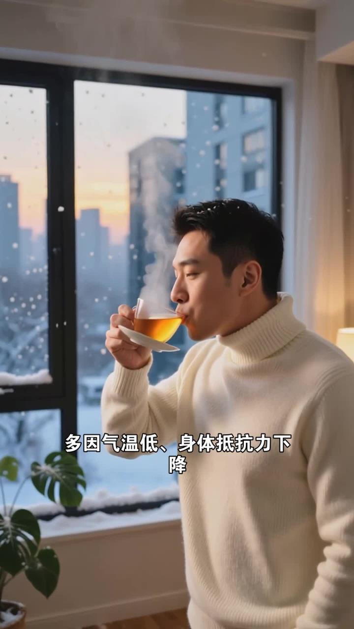 冬季防流感,喝姜汤面暖身补水