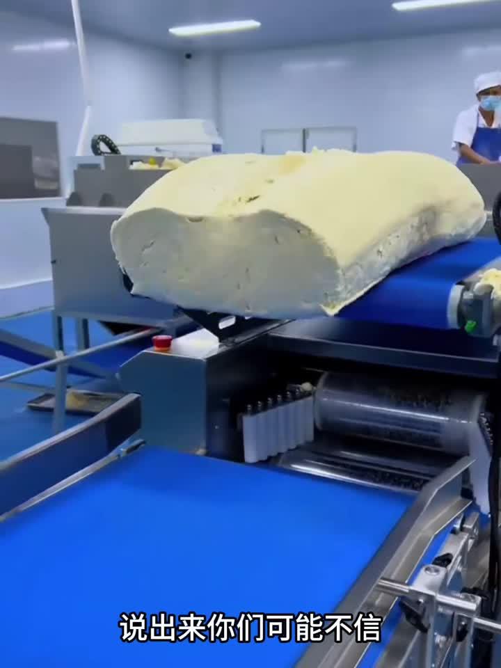 手抓饼全程都是机器制作太方便了