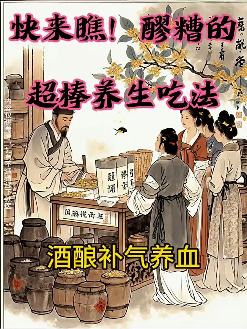 快来瞧!醪糟的超棒养生吃法