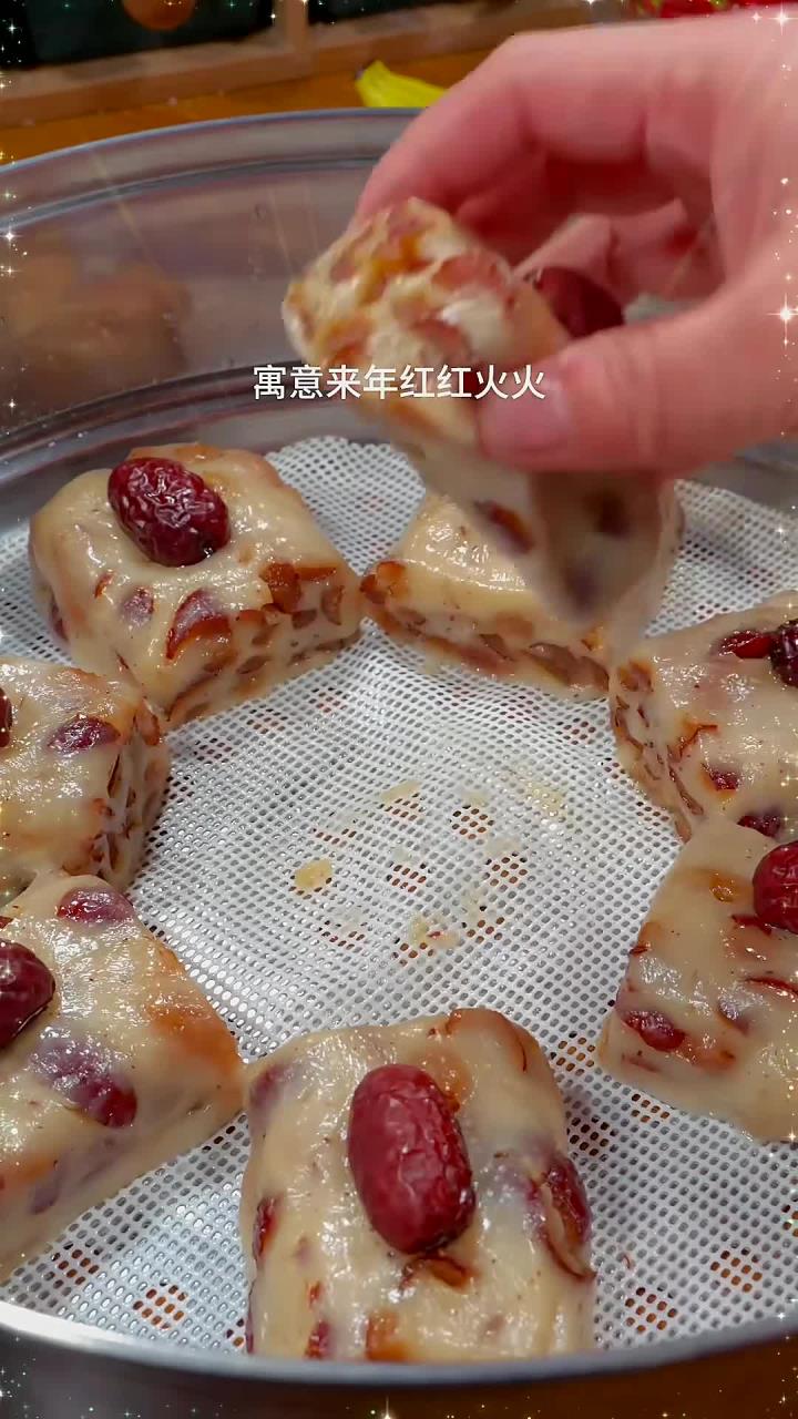红枣糯米糕 美食教程 美食分享