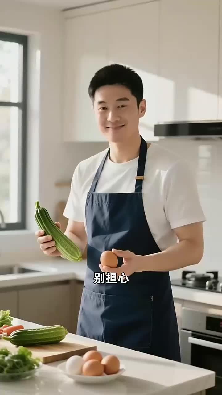 丝瓜鸡蛋汤,清甜又滋润,夏日解暑汤
