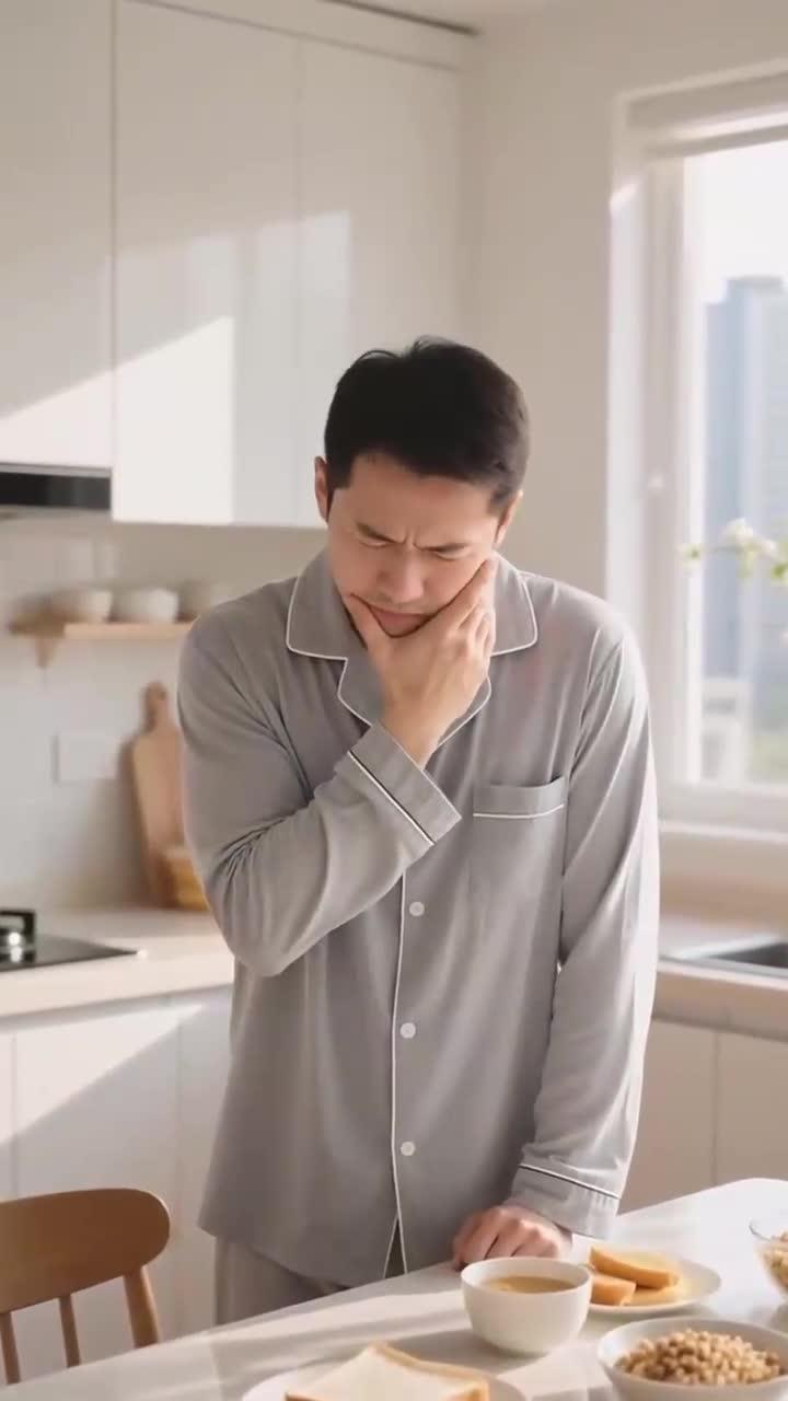 早餐吃包子配粥,健康养生超满足～