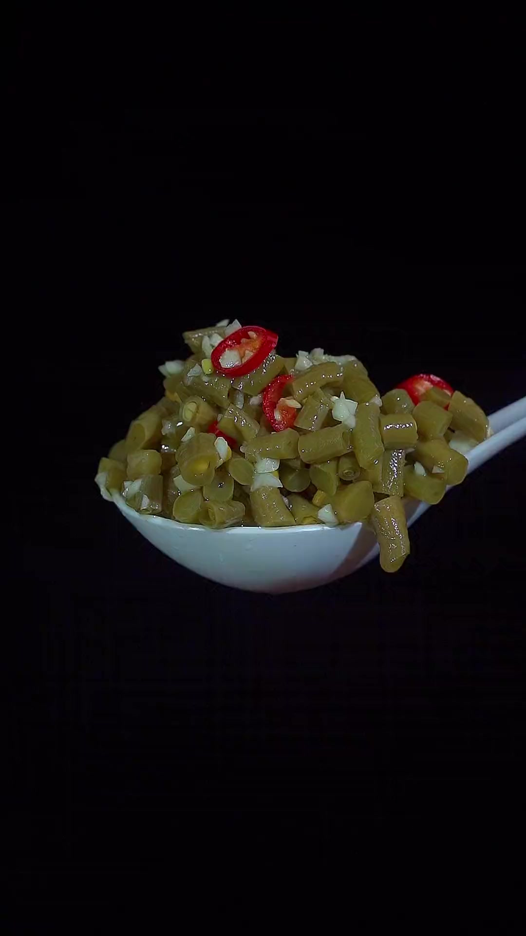 以后你吃饭要是没胃口就试试这个肉末酸豆角