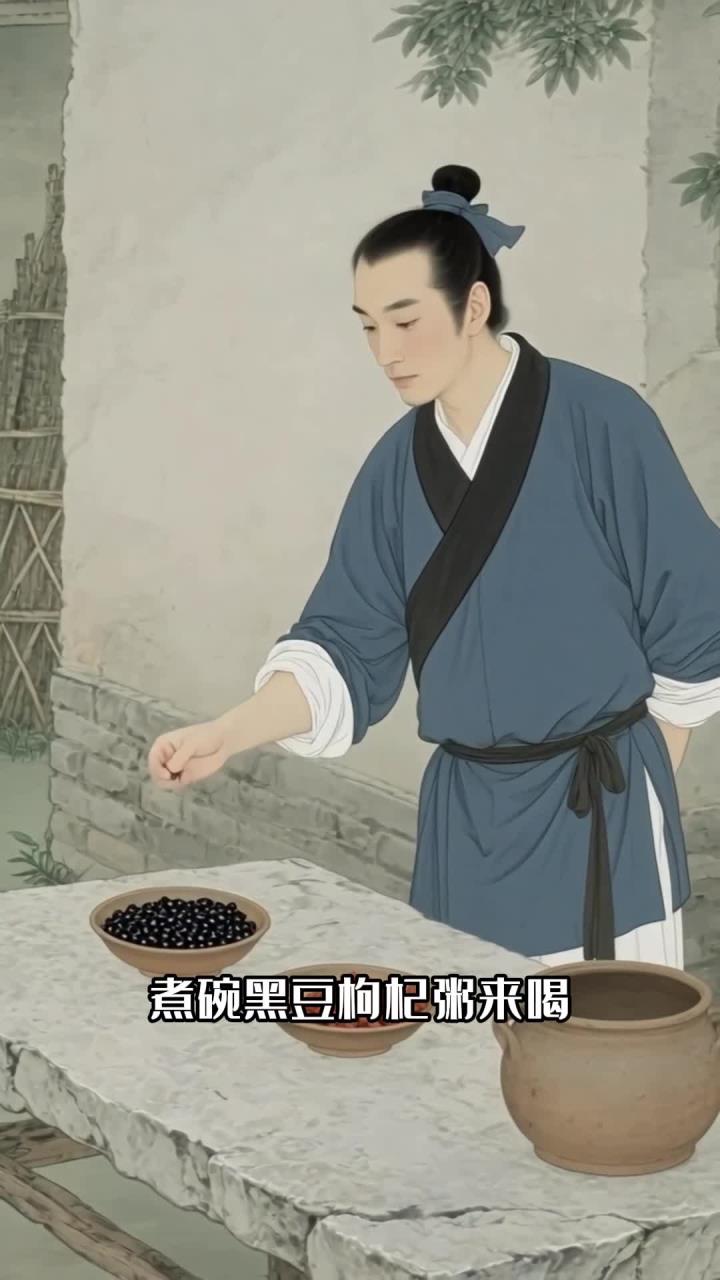女性脱发量较大:煮碗黑豆枸杞粥,固发根防掉发