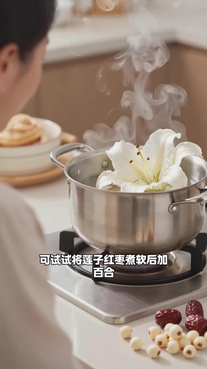 莲子红枣汤煮软加百合,安神吃它,失眠人群能缓解失眠吗?