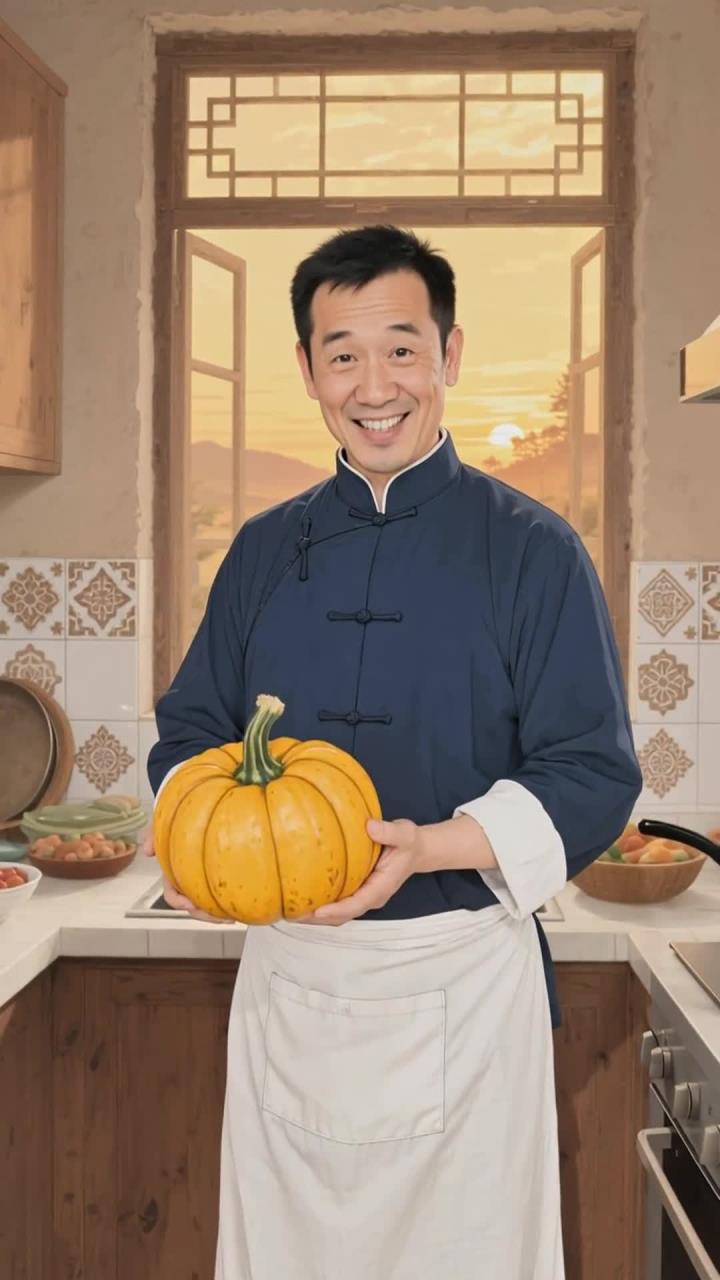 重阳吃南瓜咋炒，加鸡蛋补蛋白还香！