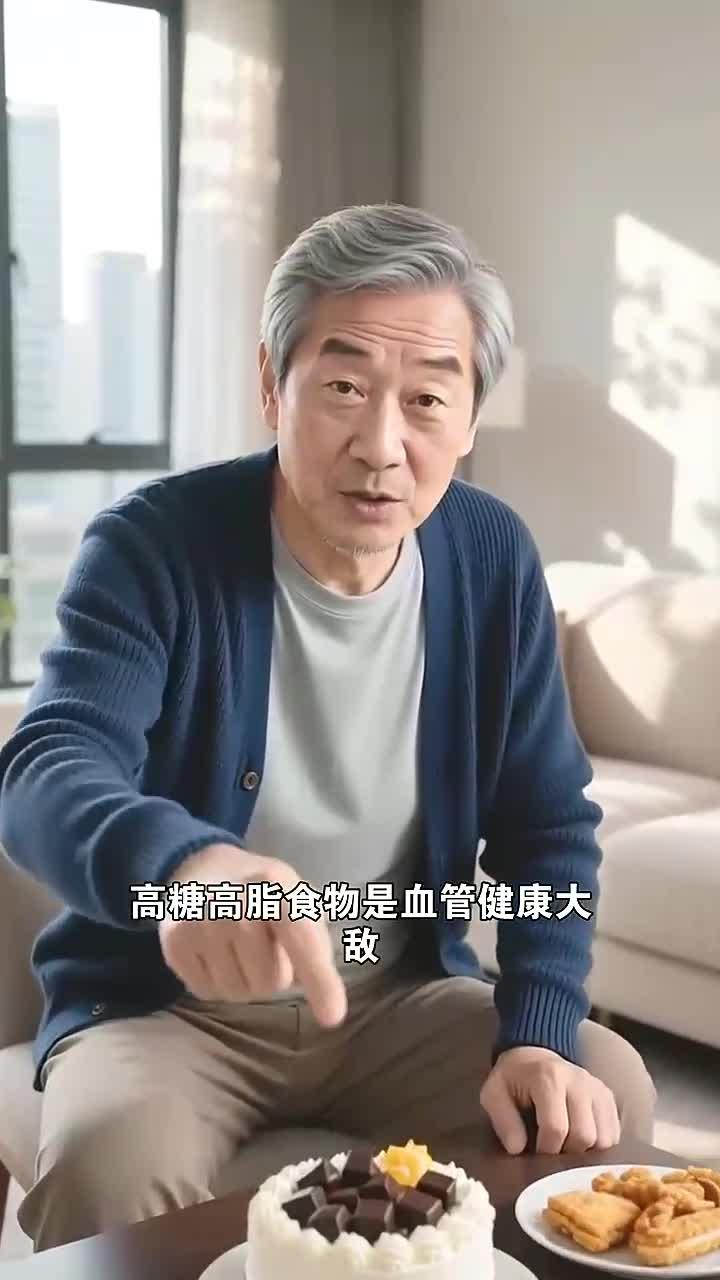 中老年人少吃奶油蛋糕,健康养生 4 种高糖高脂,护血管