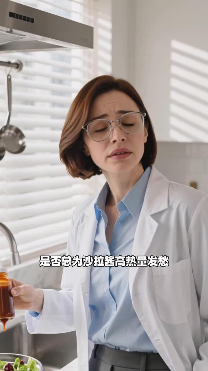 减脂期沙拉酱推荐,橄榄油醋汁 + 无糖酸奶酱 + 柠檬汁