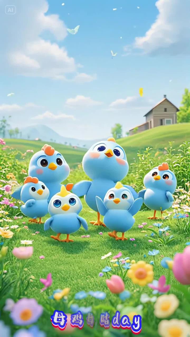 小鸡咯咯哒儿童动画宝宝儿歌好听的儿歌早教歌曲