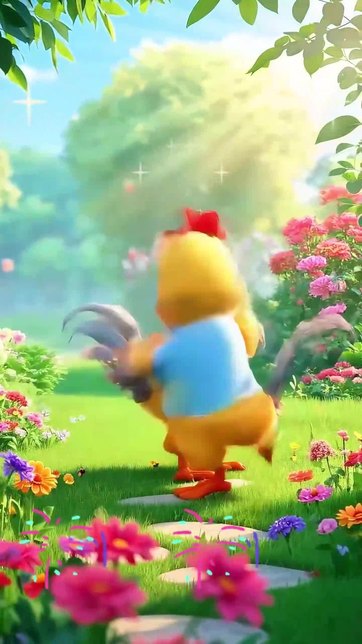 儿歌串烧《小白兔白又白》《大公鸡》《鲨鱼宝宝》《小动物叫声》