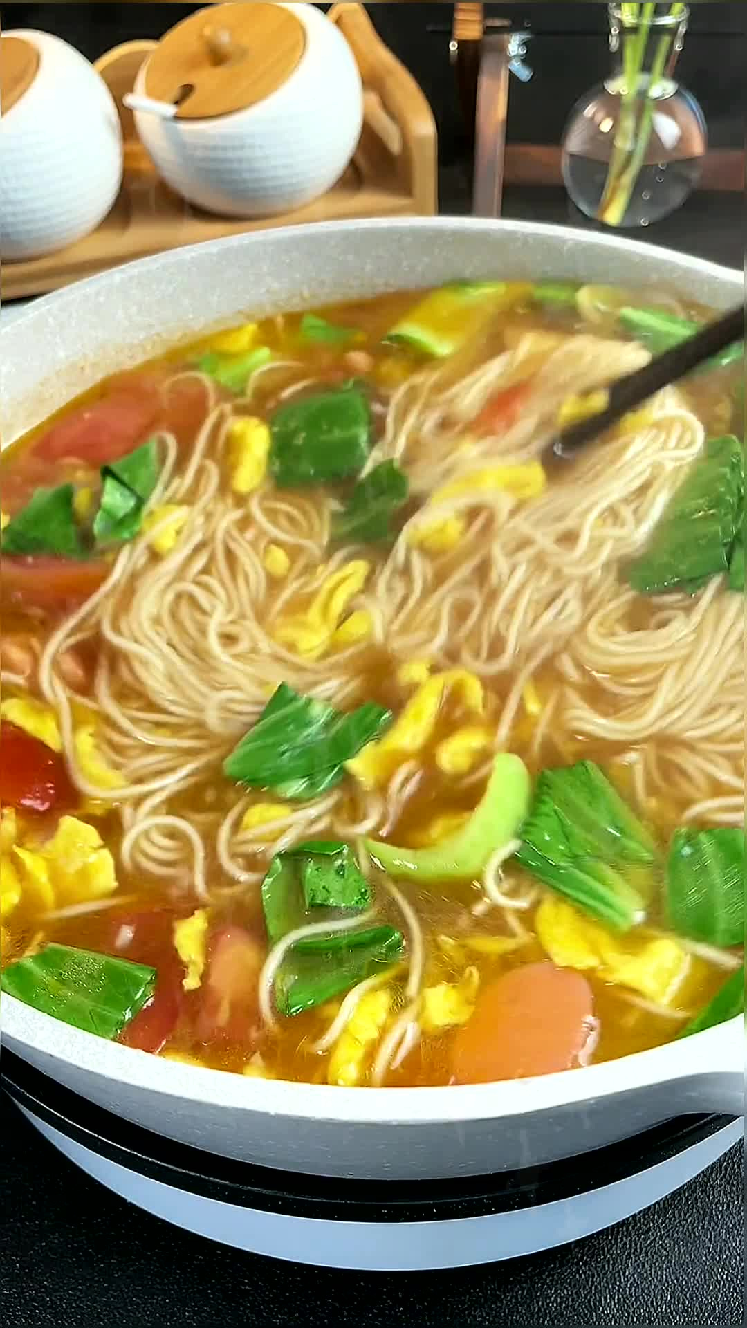 简单的番茄鸡蛋面,原来做法还这么讲究,营养又好吃