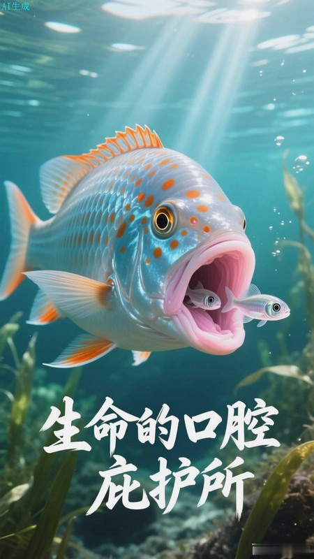 丽鱼口腔孵化时的免疫耐受诱导