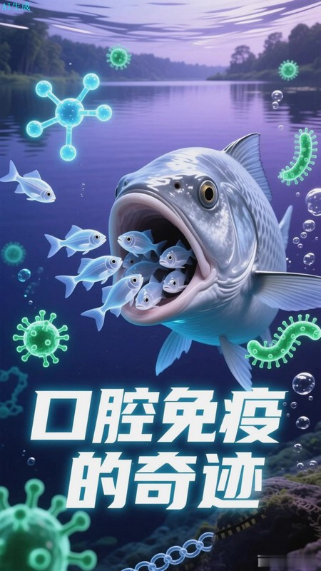丽鱼口腔孵化时的免疫保护机制