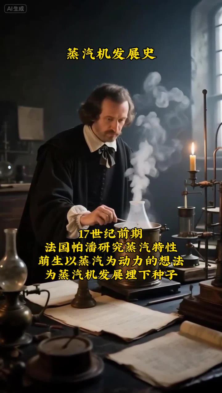 伟大发明:蒸汽机发展历程揭秘,推动工业革命浪潮,开启人类机械化生产时代