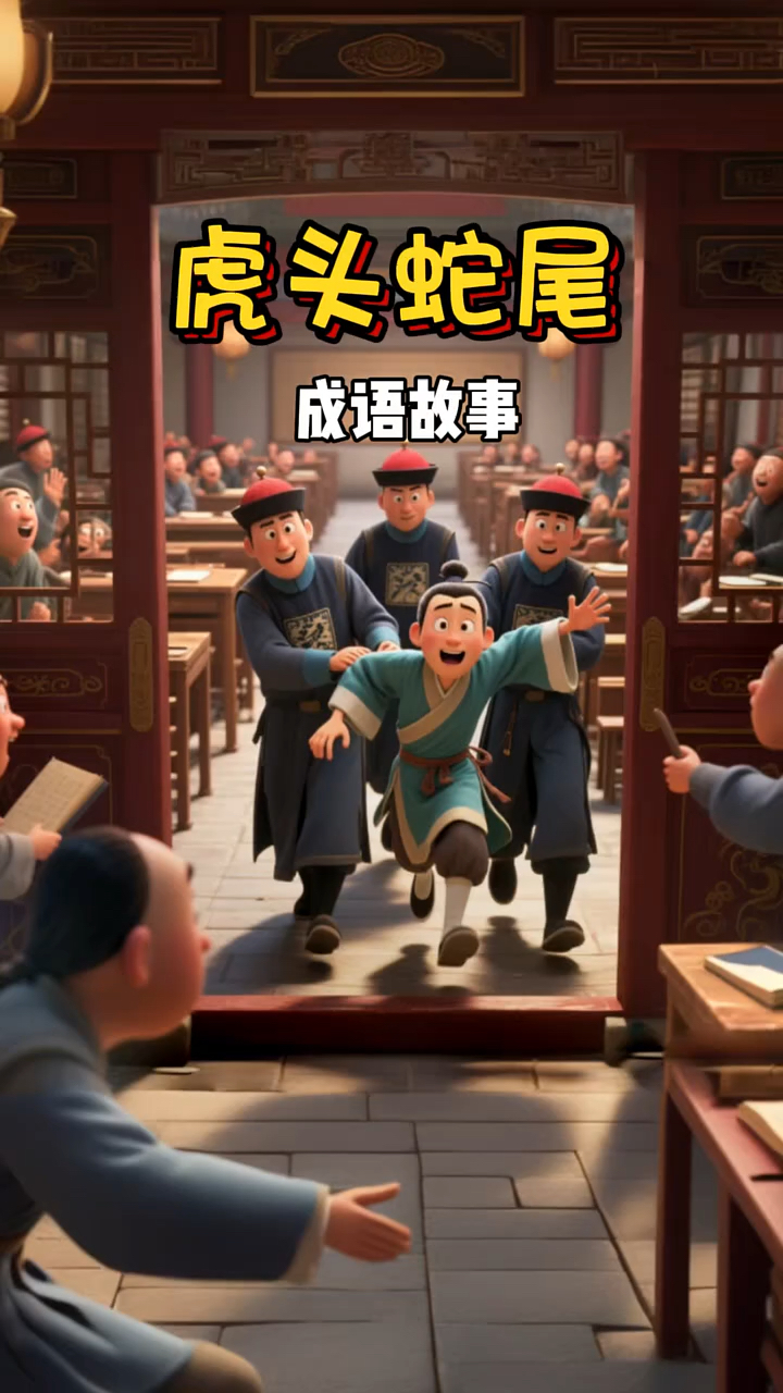 虎头蛇尾的故事