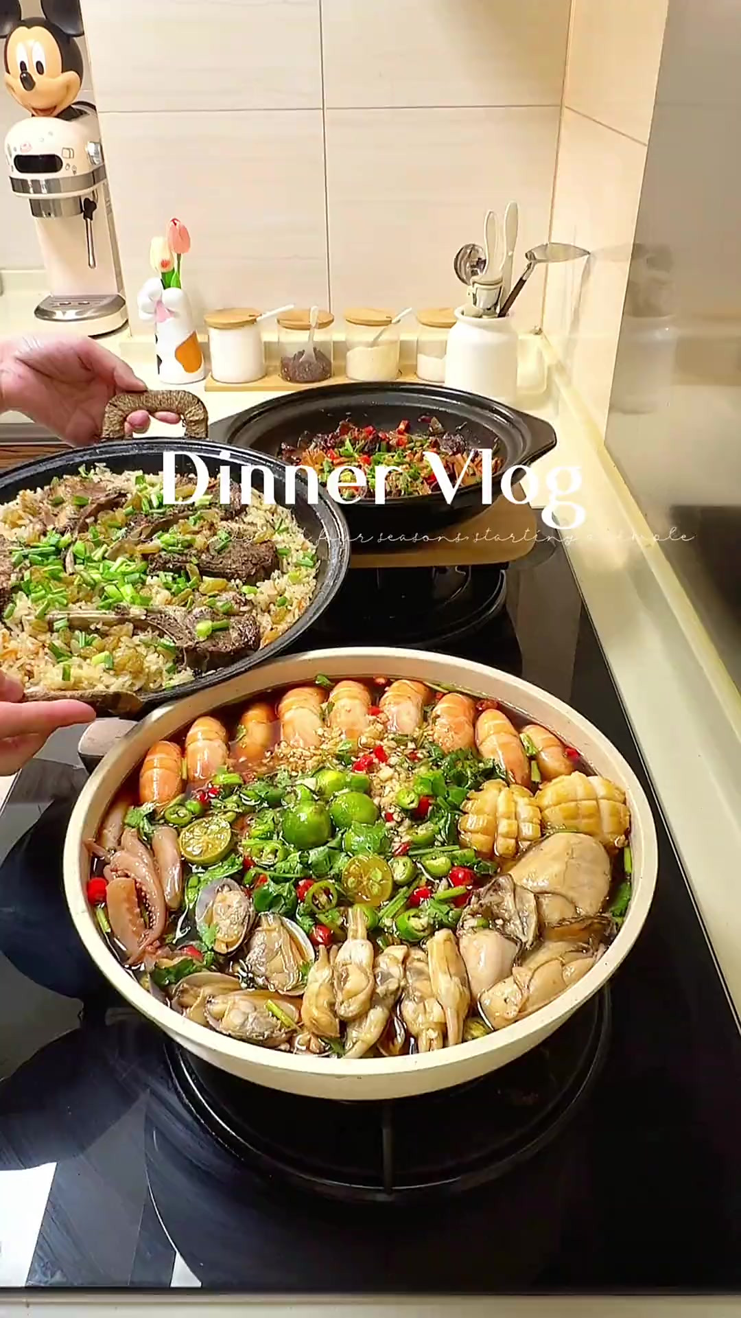 在家做饭｜当你有个超级会做饭的女儿！今日菜单 -捞汁