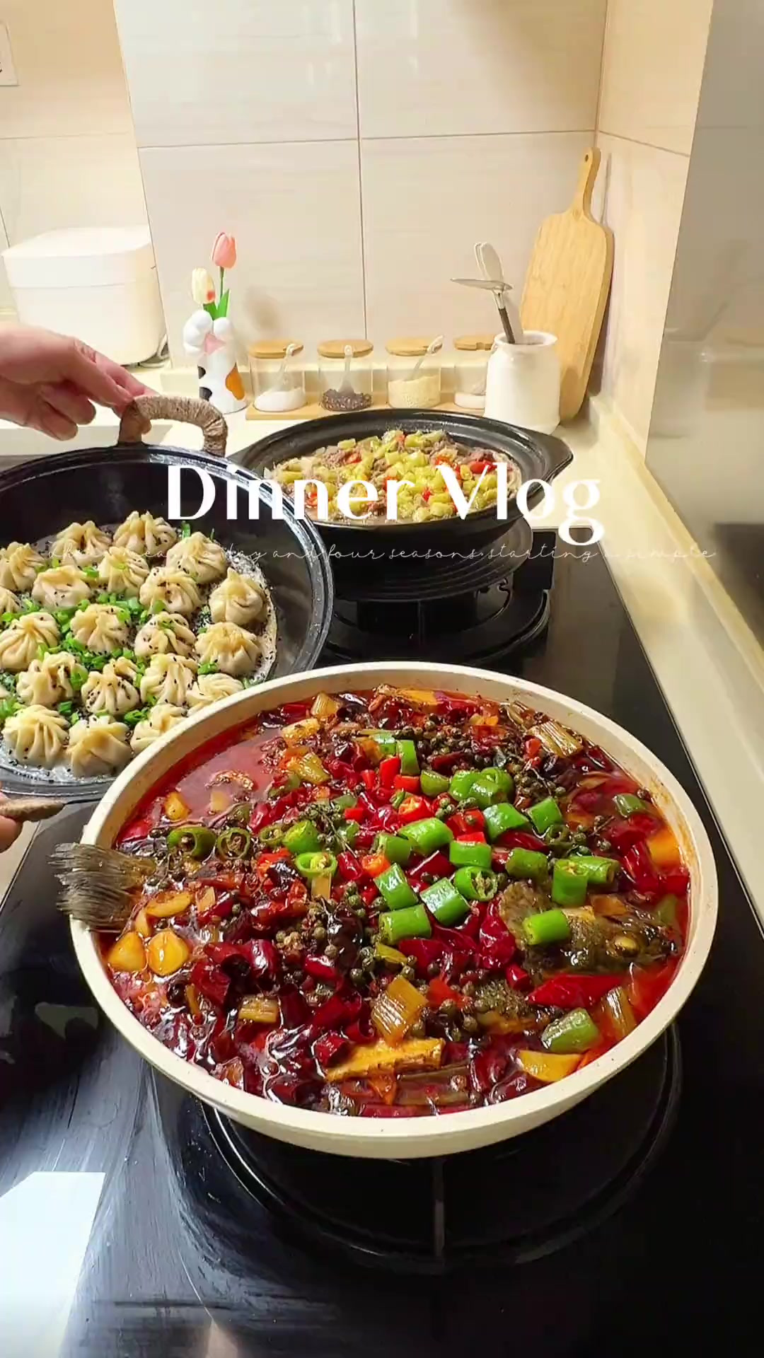 在家做饭｜在家做饭真的太治愈了 今日菜单 -香辣烤鱼