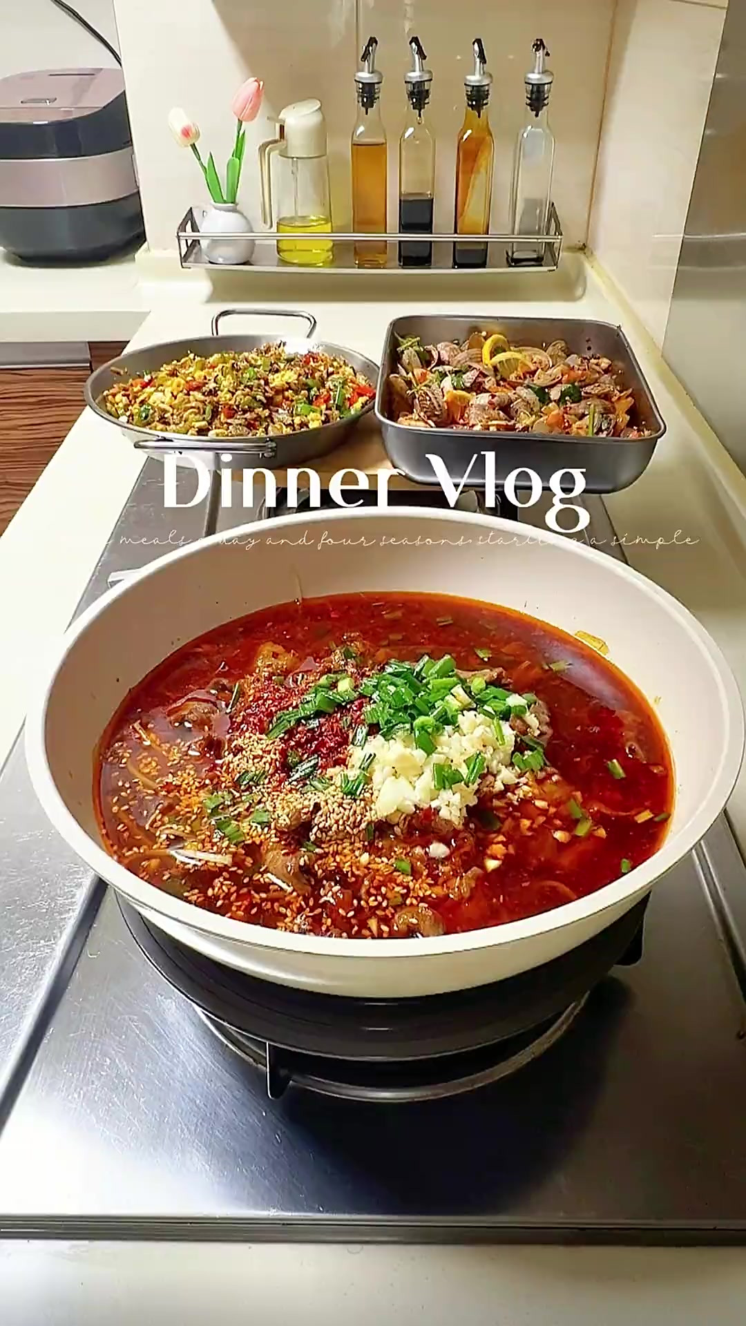 在家做饭|在家做饭真的太治愈了 今日菜单 -捞汁小海鲜