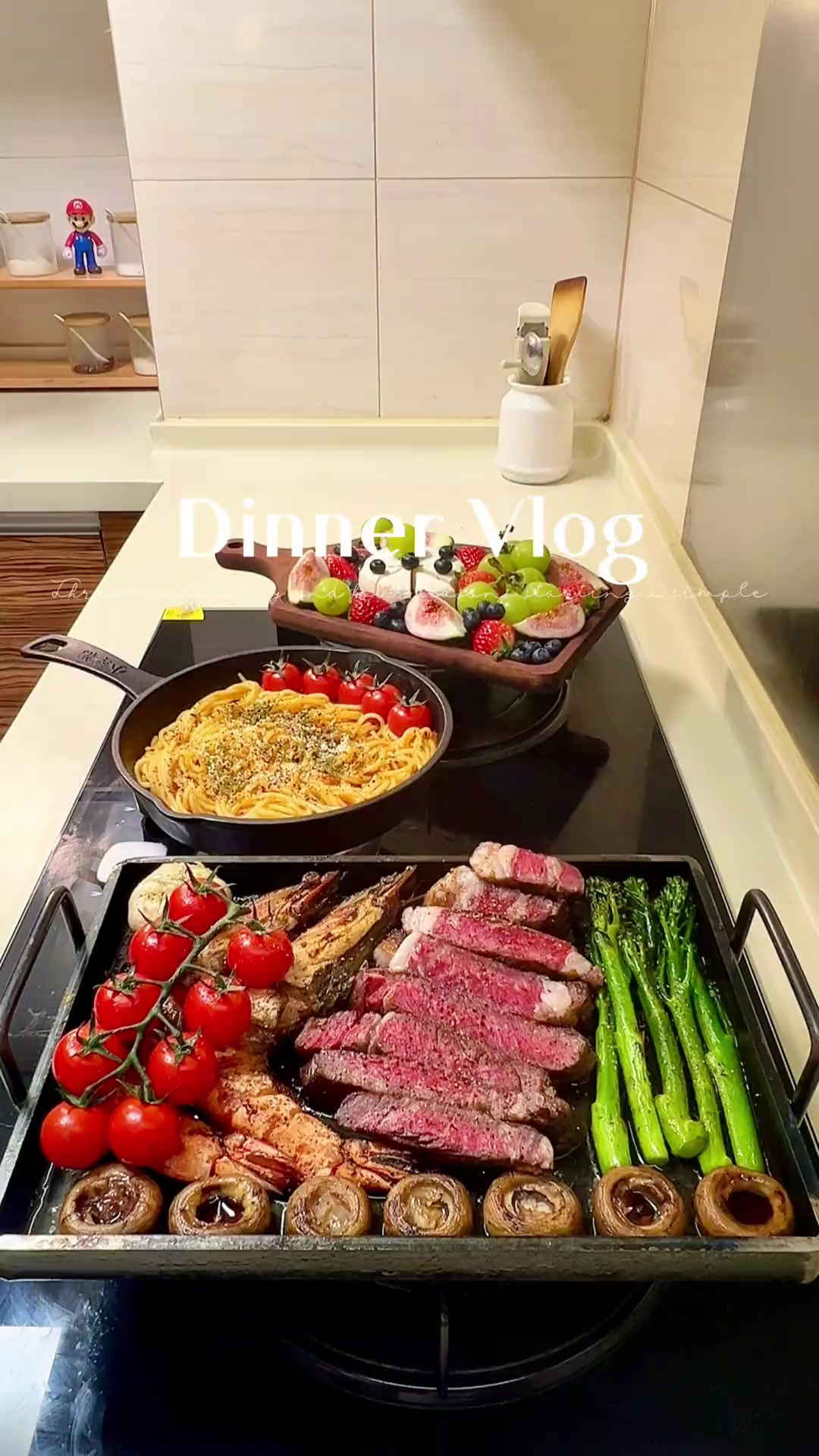 在家做饭 所有的浪漫都不怕晚~ 今日菜单 -香煎牛