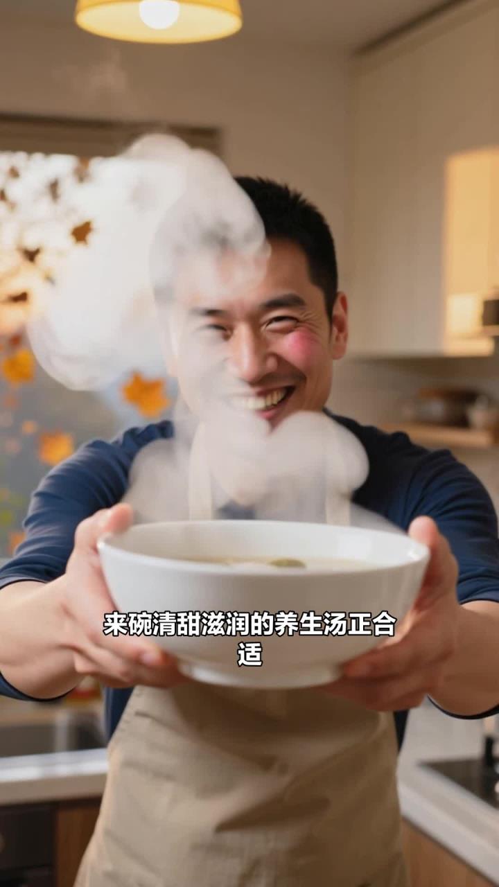 白蘑菇炖鸡,清甜又滋润,养生汤首选