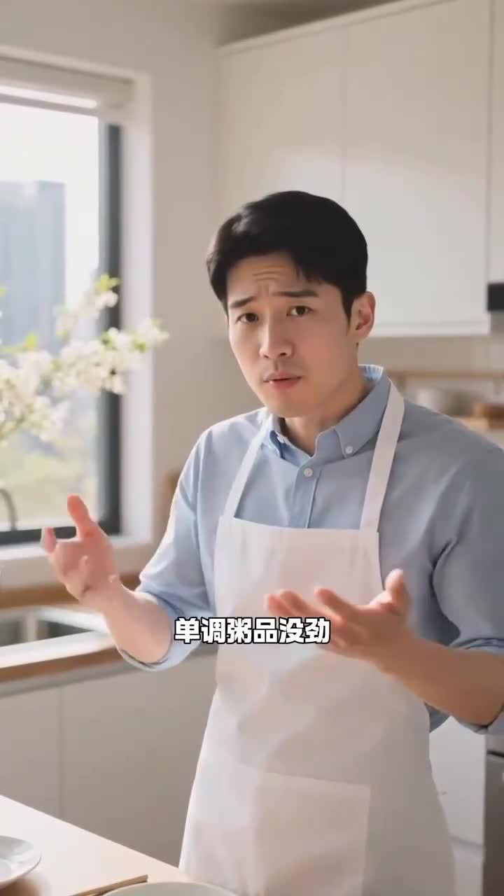 早餐粥搭配,健康养生 5 种咸菜 + 鸡蛋,清淡不单调