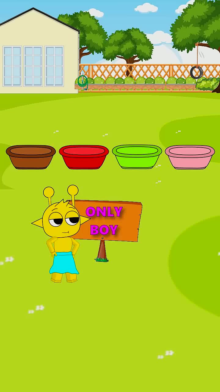 小伙伴进入的浴桶