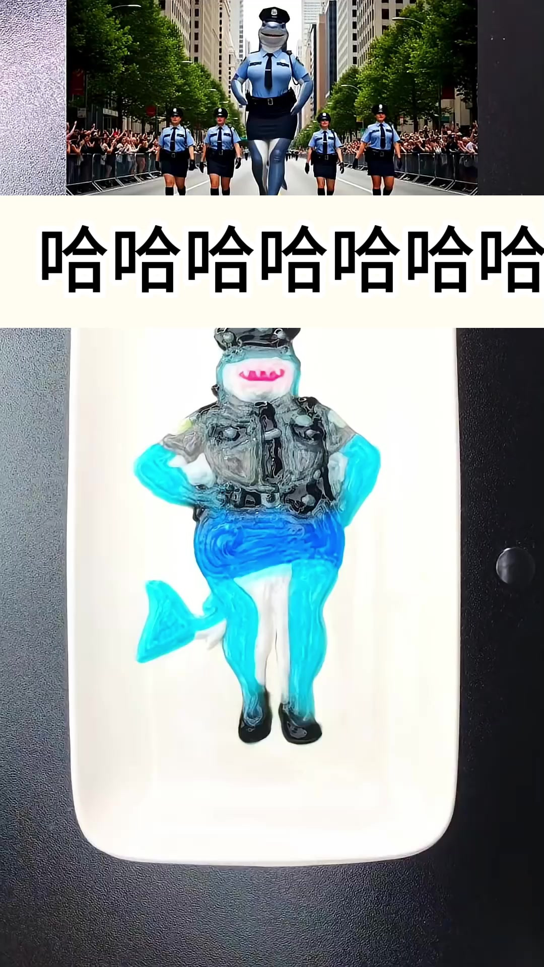 搞笑卡通胶画制作