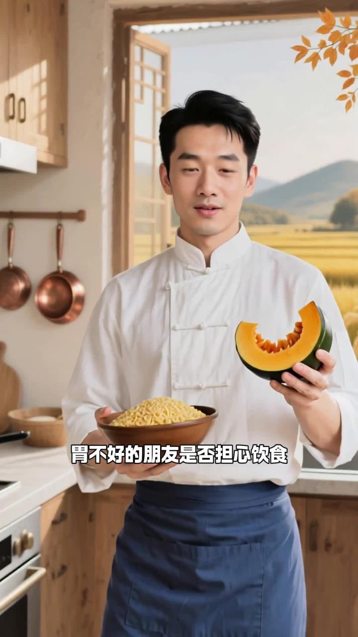 重阳喝小米南瓜粥咋煮,加红枣更甜还养胃!