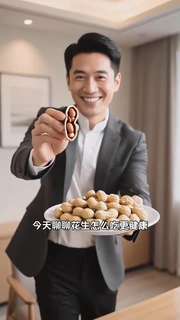 少吃油炸花生米,换水煮花生,健康无负担