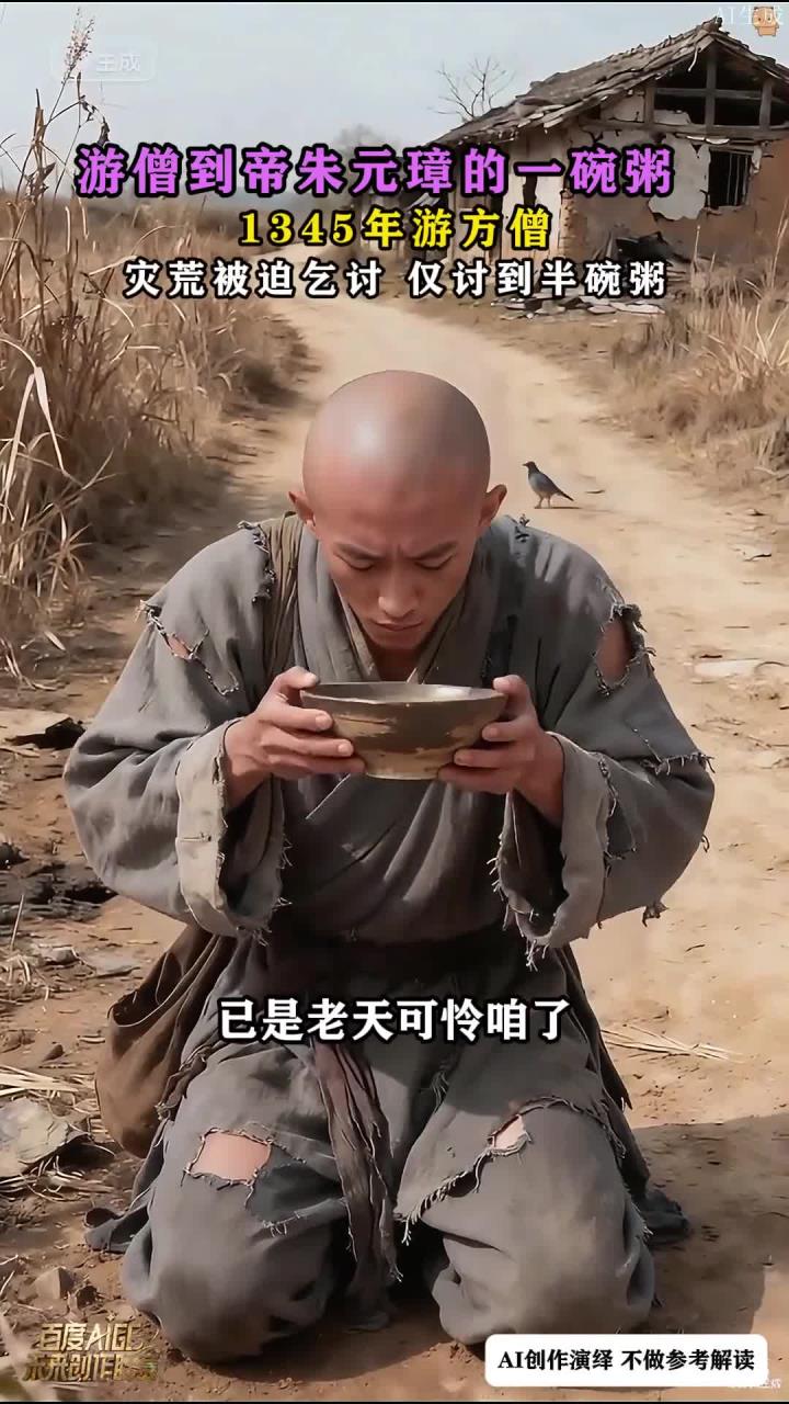 从游方僧到称帝朱元璋的一碗粥