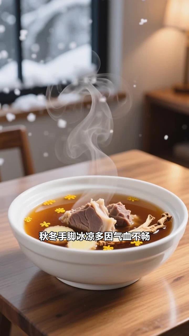 秋冬健康养生汤品,暖身驱寒,适合寒冷天气～