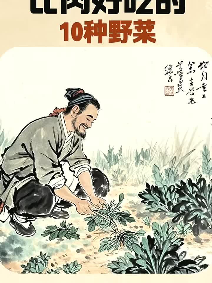 食饮守节度起居顺四时,比肉好吃的10种野菜