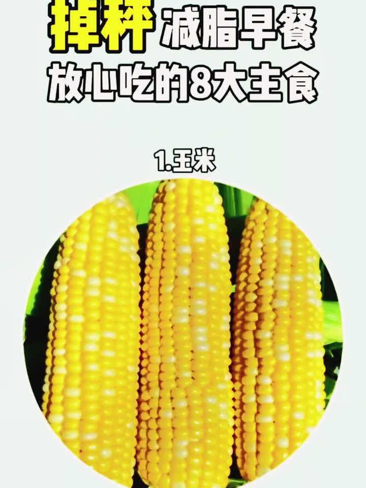 减脂期早餐别愁！8种优质主食让你吃出好身材