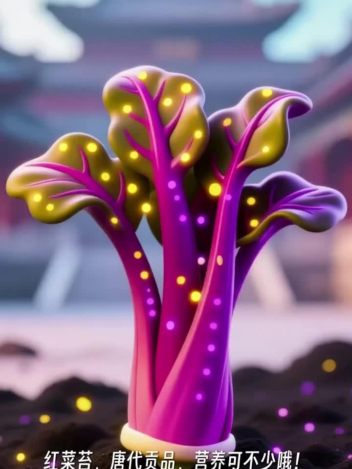 红菜苔新吃法,嫩滑爽口营养加倍!