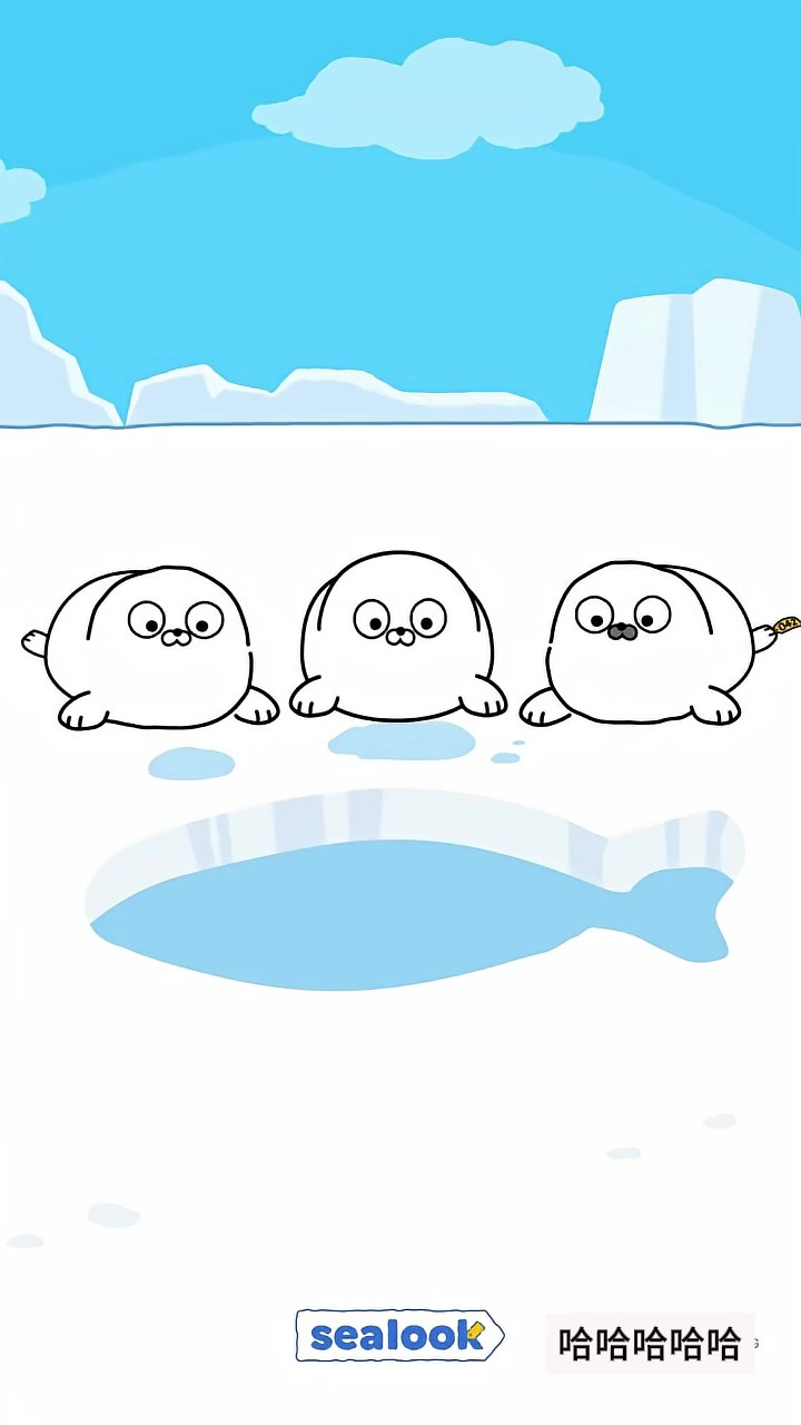 海报吃掉水坑的鱼