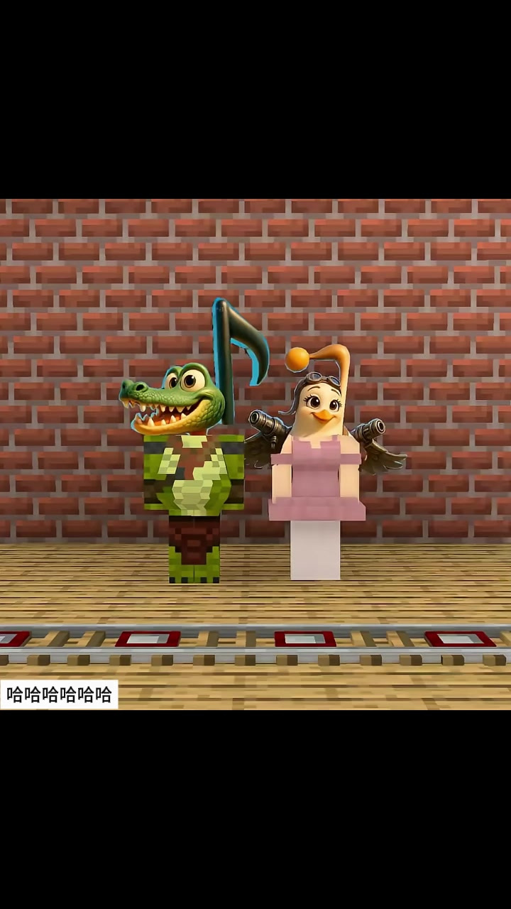 小鳄鱼震动图片