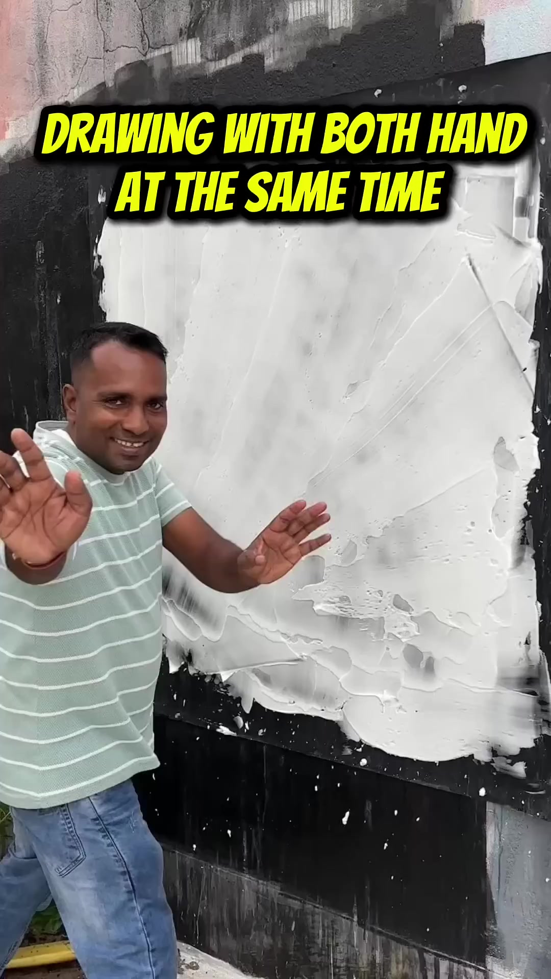 手绘墙体卡通画