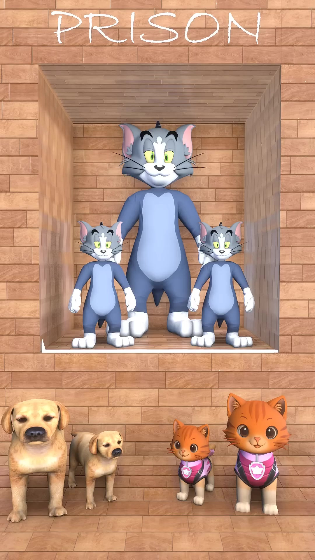 汤姆猫被困监狱