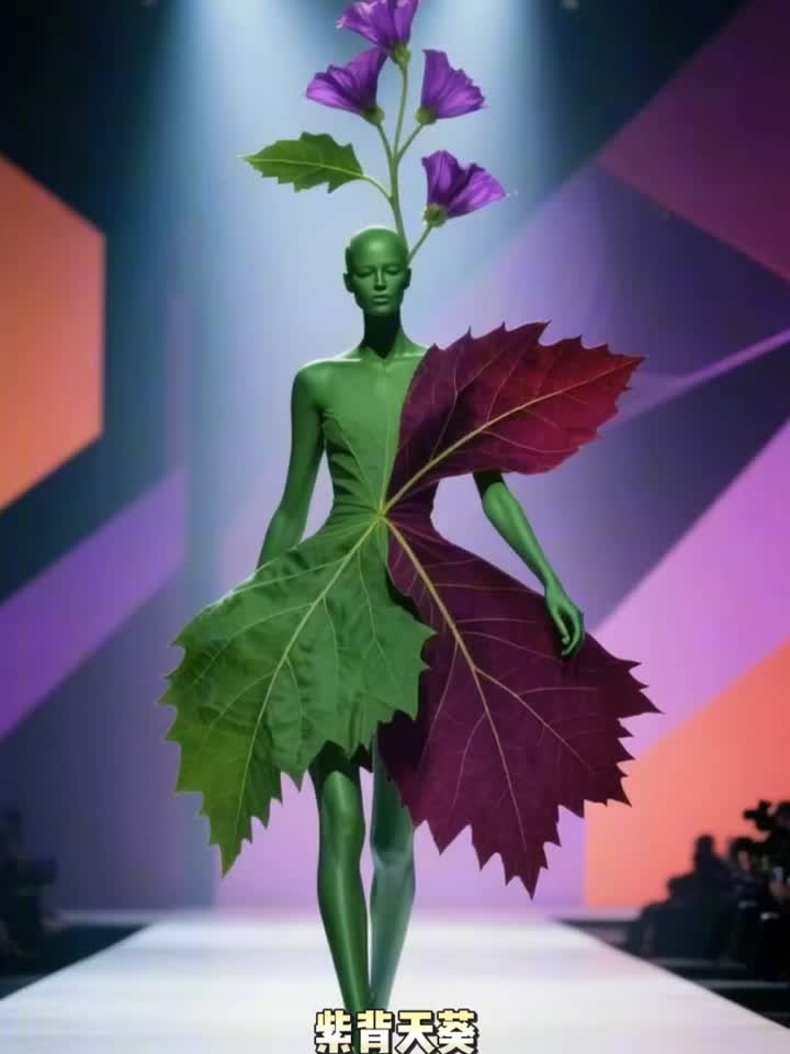 紫背天葵T台秀 解锁健康新姿态