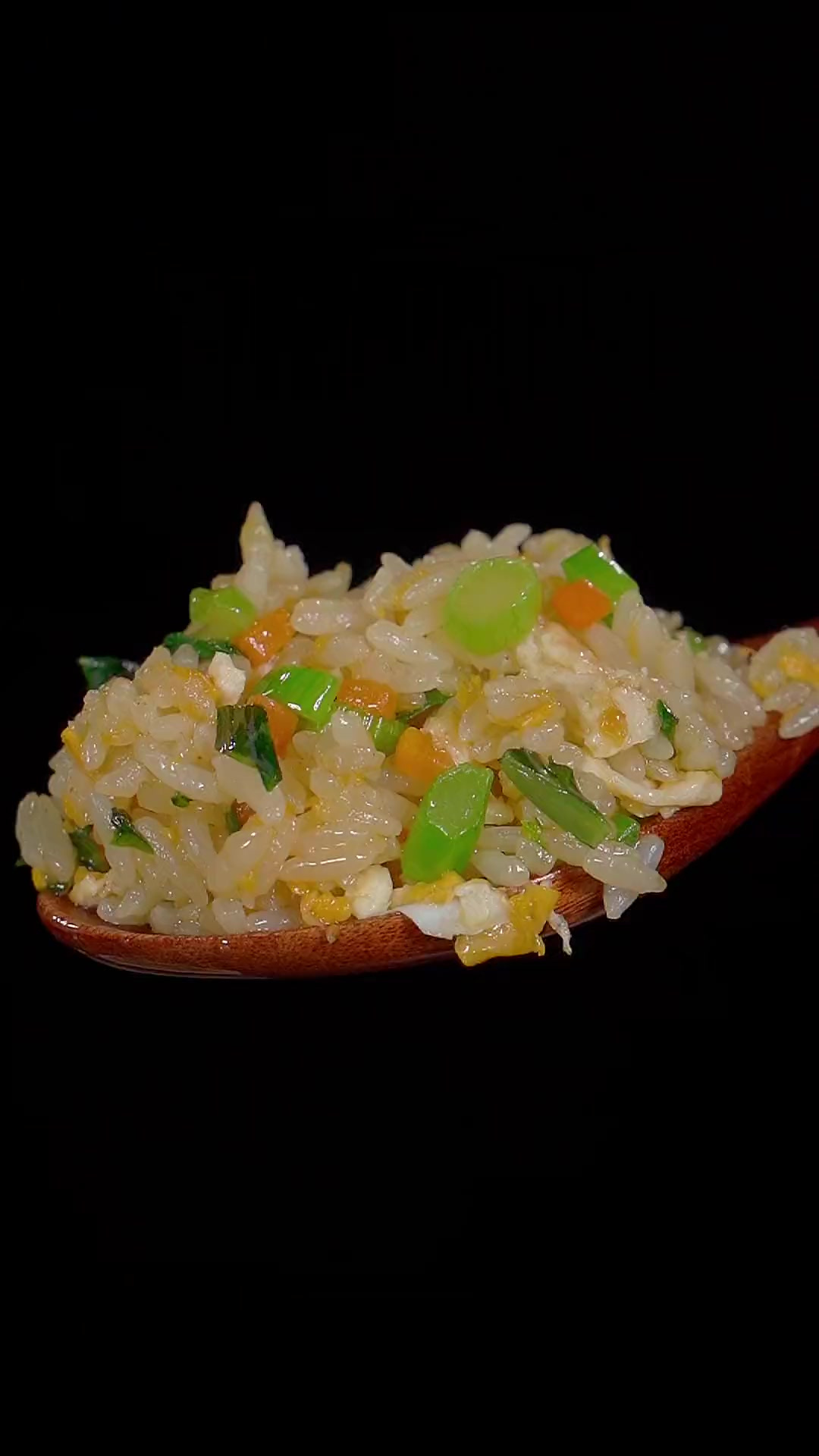 青菜蛋炒饭，简单清爽又好吃！