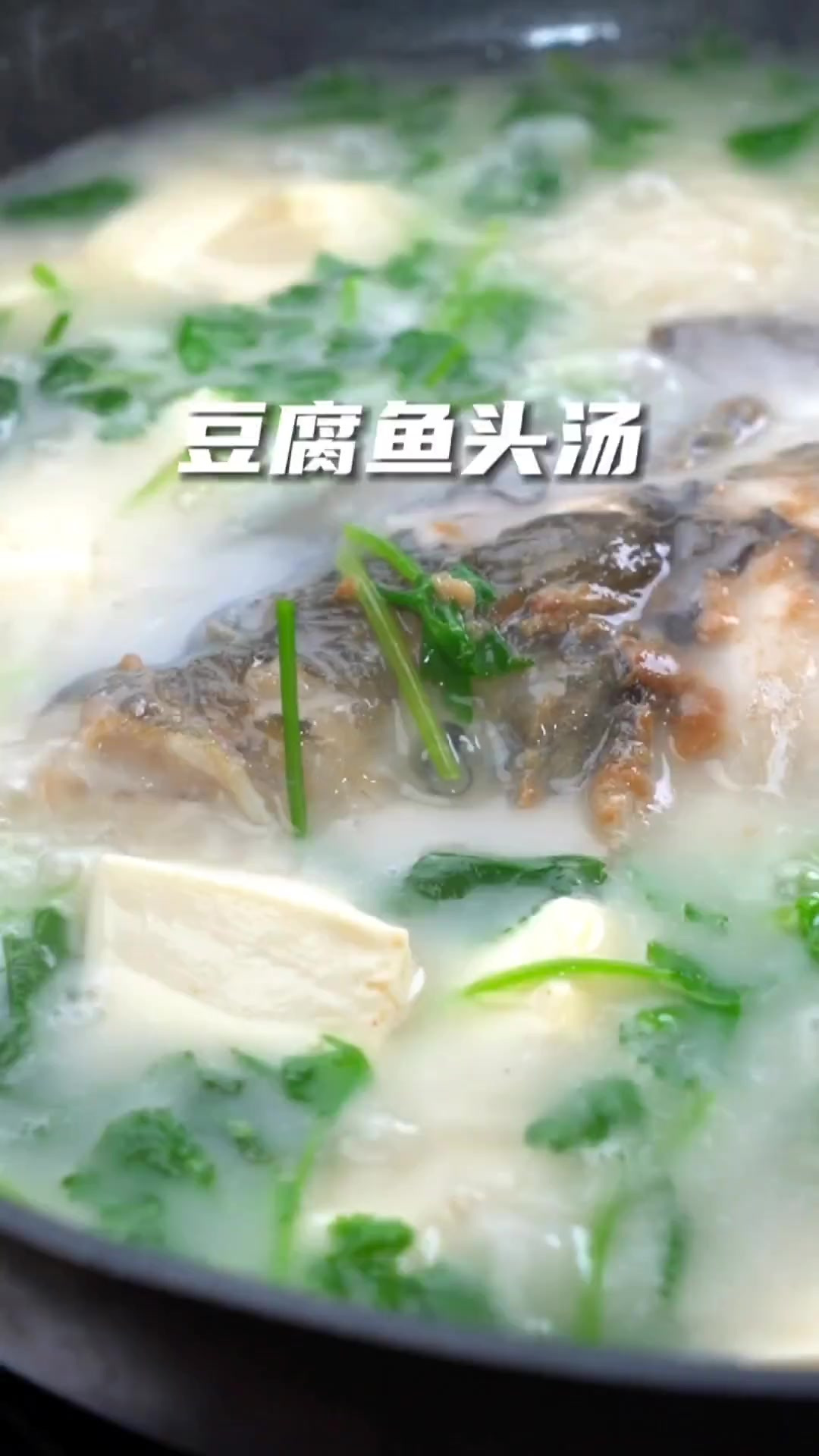 鲜掉眉毛的豆腐鱼头汤，怎样才能做到汤鲜奶白又好喝呢？