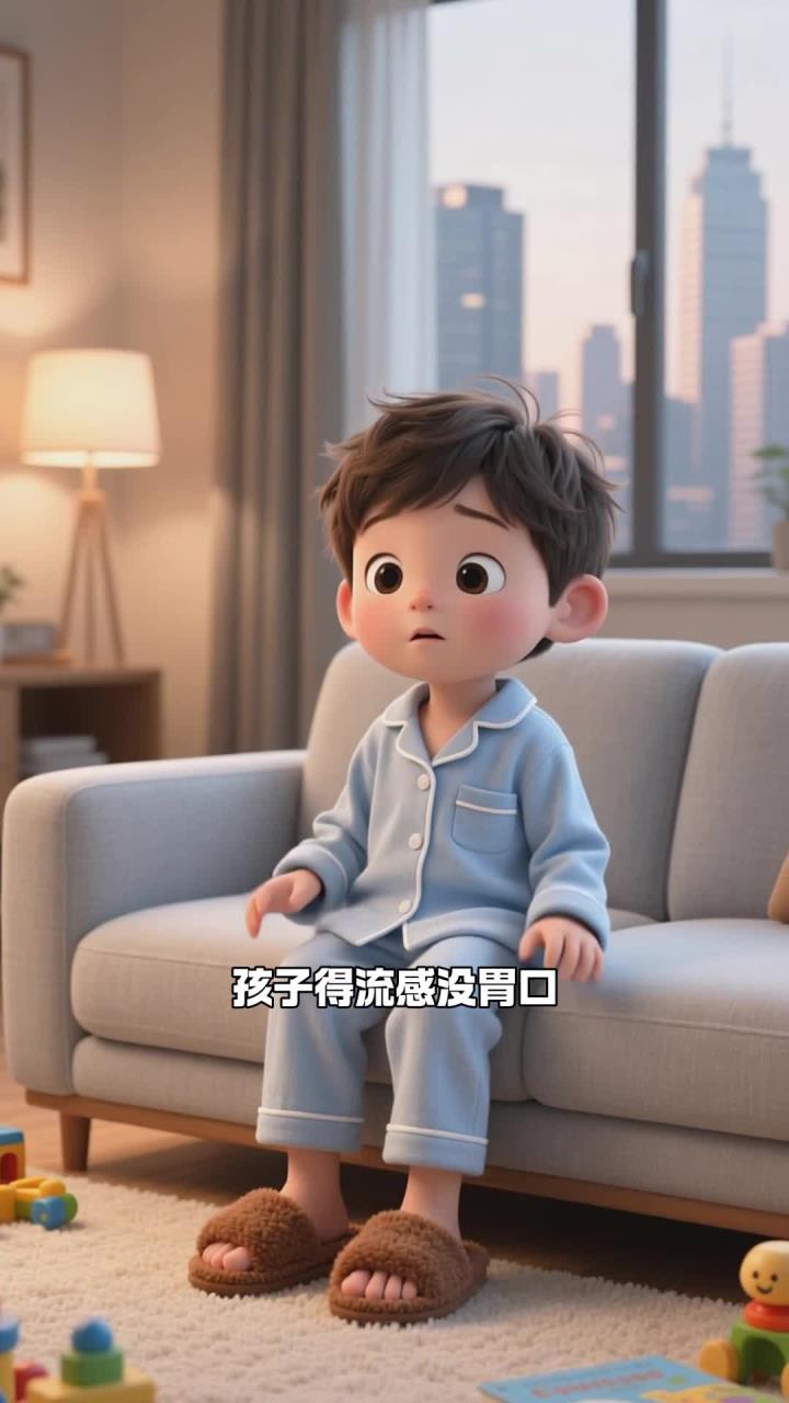孩子得流感 居家的辅食 大米粥好