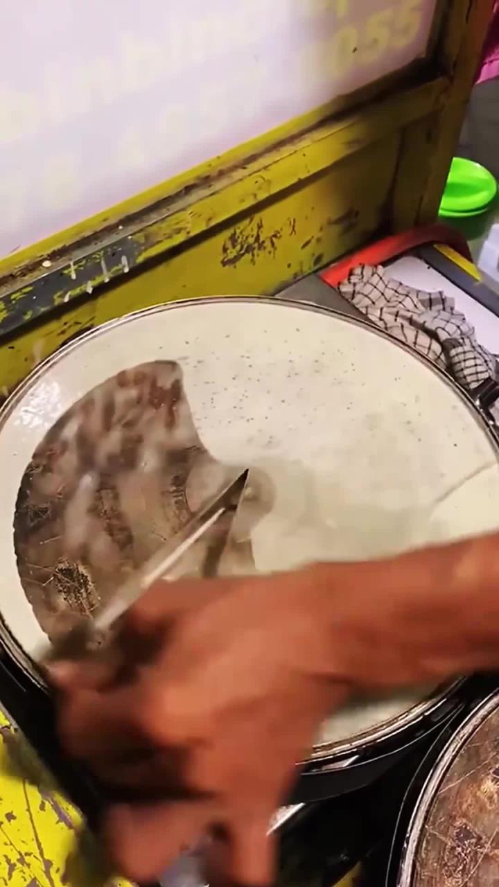 用工具快速摊煎饼