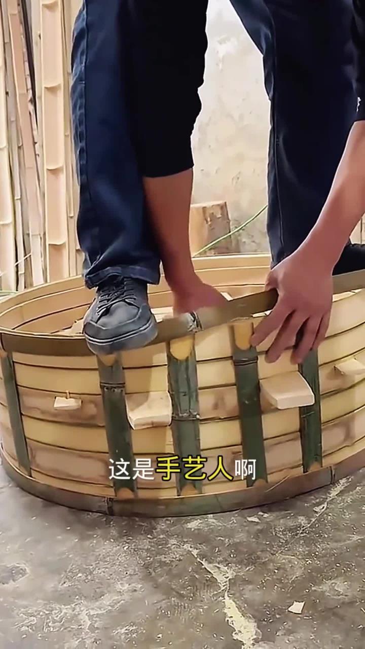 手工制作蒸包子笼屉