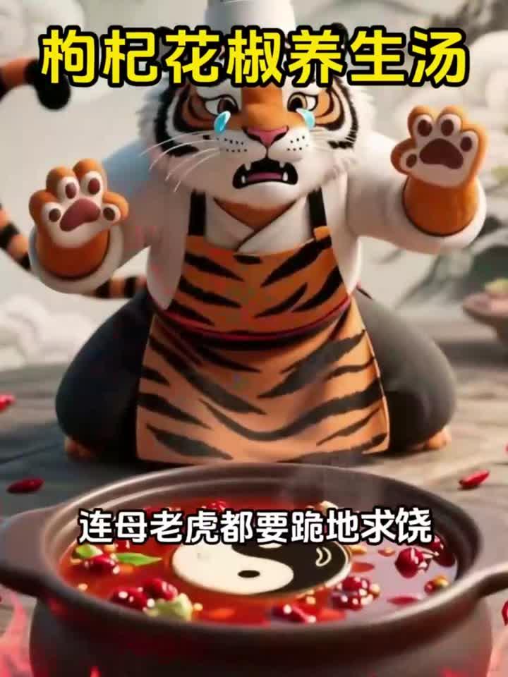 枸杞花椒养生汤