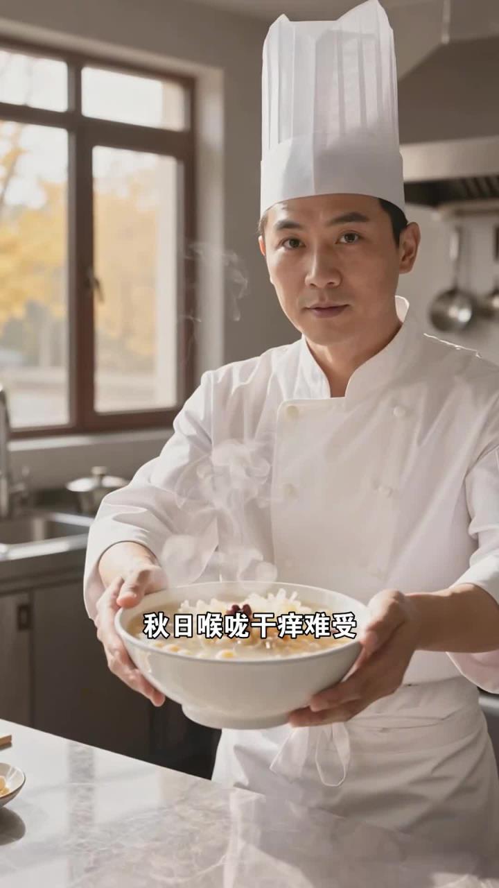 秋日吃些润肺食，银耳百合莲子羹，润喉养肺最适宜