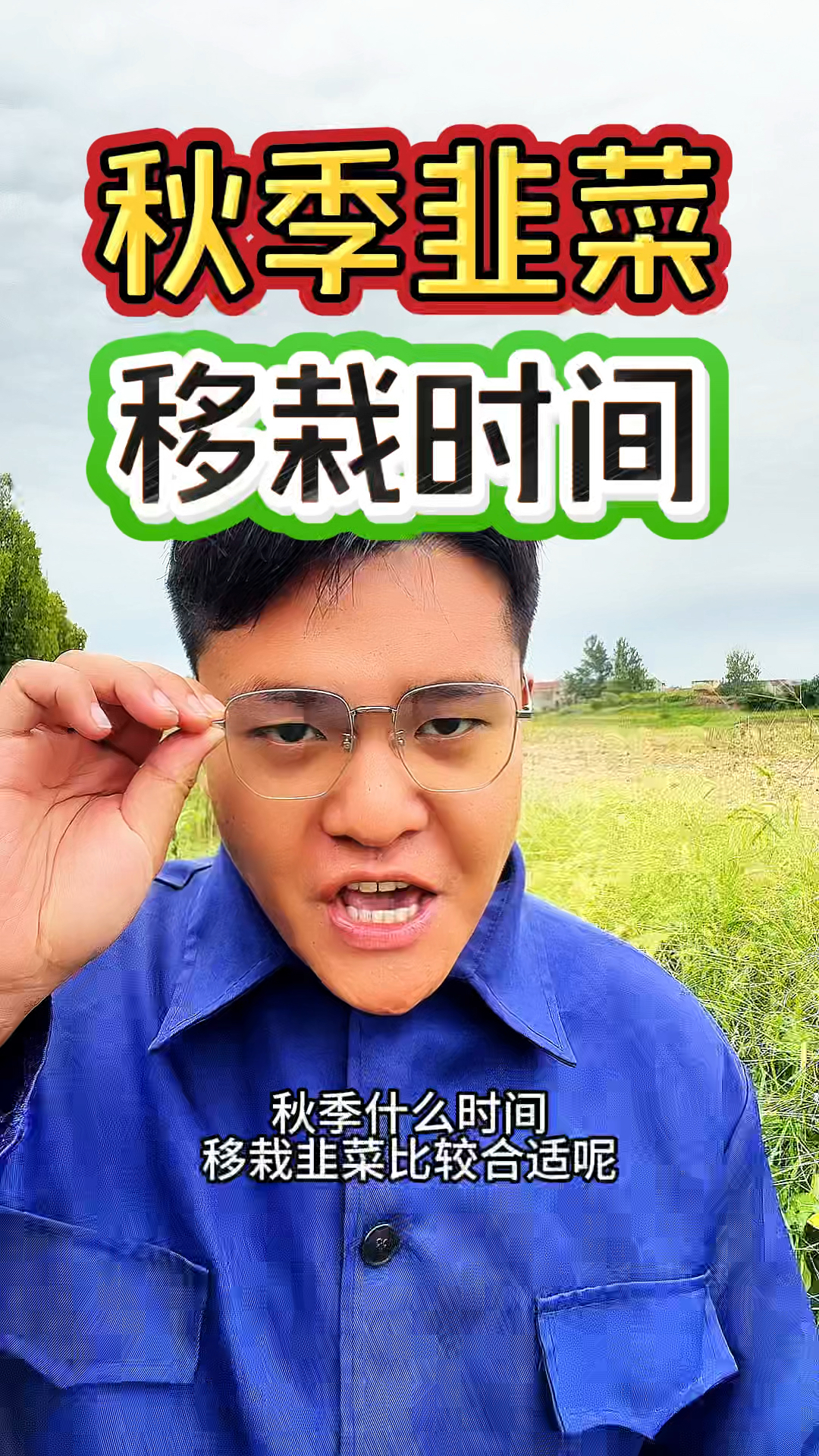 秋季什么时候移栽韭菜比较好呢?