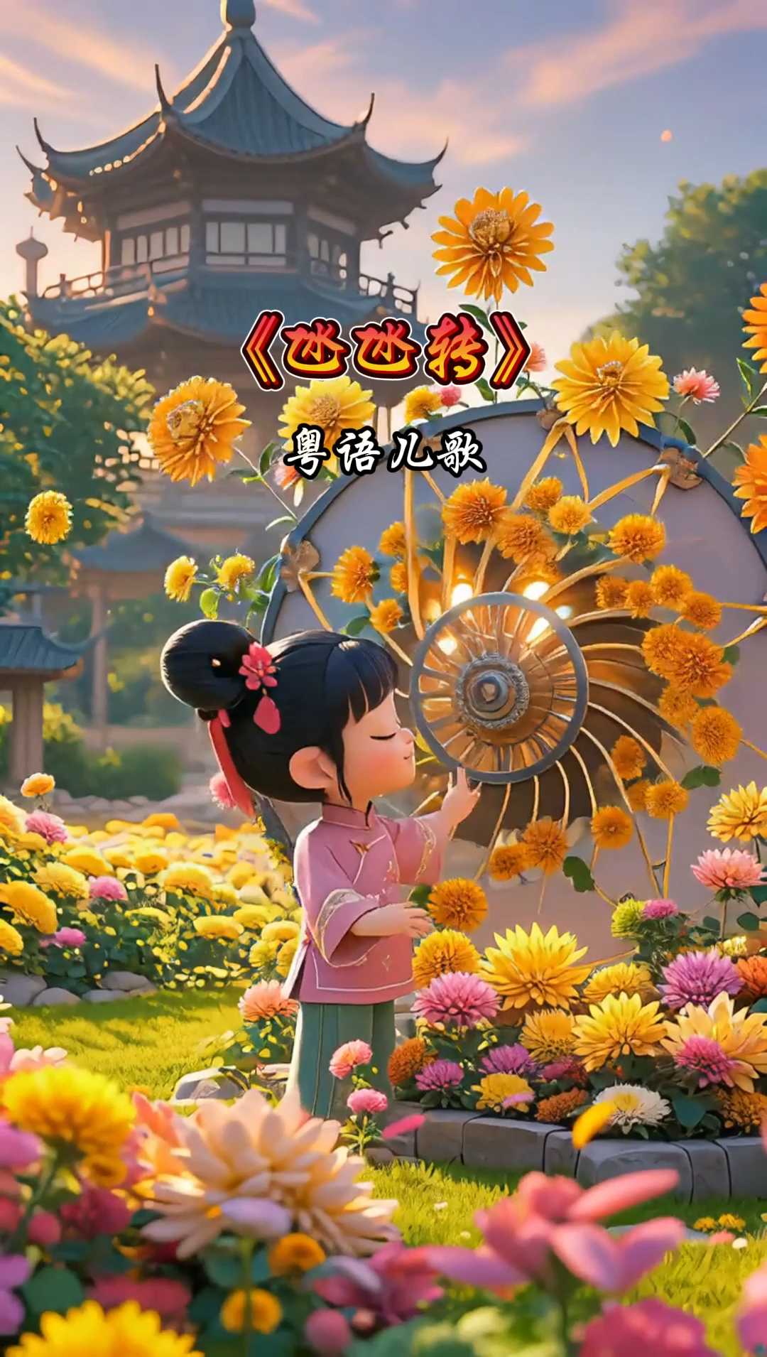 童谣 氹氹转 经典粤语儿歌