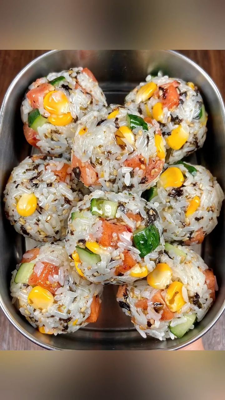 早餐这样做一辈子都不会吃腻 一周不重样的8种饭团做法！