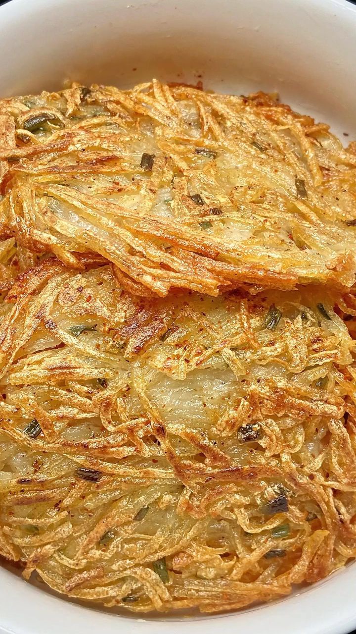 一学就会的宝宝美味脆皮土豆煎饼 !